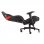 Chaise de jeu Corsair T2 Road Warrior noir/rouge