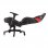 Chaise de jeu Corsair T2 Road Warrior noir/rouge