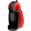 Krups Piccolo Cafetera Dolce Gusto Rojo + 3 Packs de Cápsulas de Café