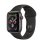 Apple Watch Series 4 GPS + Cellular 40mm Aluminio Gris Espacial con Correa Deportiva Negra