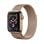 Apple Watch Series 4 GPS + Cellular 40mm Acero Inoxidable Dorado con Correa Milanese Dorada