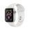Apple Watch Series 4 GPS 40mm Aluminio Plata con Correa Deportiva Blanca