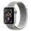 Apple Watch Series 4 GPS 44mm Aluminio Plata con Correa Loop Gris