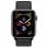 Apple Watch Series 4 GPS 44 mm Space Grau Aluminium mit schwarzem Armband