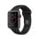Apple Watch Series 3 GPS Cellular 38mm OLED Aluminium Gris Sidéral Bracelet Sport Noir M Étanche 50 m Cardiofréquencemètre