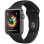 Apple Watch Series 3 GPS 42mm Retina OLED Alluminio Grigio Spaziale Cinturino Nero Resistente all’acqua 50m