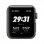 Apple Watch Nike+ Series 3 GPS + Cellular 42 mm en aluminium gris sidéral avec bracelet sport Nike anthracite/noir
