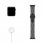 Apple Watch Nike+ Series 3 GPS + Cellular 42 mm en aluminium gris sidéral avec bracelet sport Nike anthracite/noir