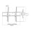 Equip Soporte de Pared para Pantalla de Pared 60"-100" Inclinable VESA 1000x800 Max 100Kg