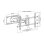 Equip Soporte de Pared para Pantalla 37"- 90" Doble Brazo VESA 816x410 Max 75Kg