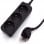 Ewent Regleta 3xSchuko Negra
