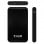 Tooq TQE-2528B, schwarzes USB 3.1 externes Gehäuse für 2,5-Zoll-SATAIII-Festplatte