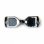 Skateflash K6 Hoverboard Bluetooth Plata Cromado + Hoverkart + Funda