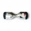 Skateflash K6 Hoverboard Bluetooth Plata Cromado + Hoverkart + Funda