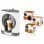 Krups Oblo Cafetera Cápsulas Dolce Gusto Blanco + 3 Packs de Café