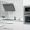 Balay 3BC587GG Chaminé Decorativa Inclinada 80cm Vidro Cinza Transparente