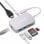Minix Neo C-X Hub USB Multiportas com HDMI Cinzento Sideral