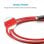 Anker PowerLine+ Cable Micro USB a USB 1.8m Rojo