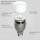 Ampoule intelligente Xiaomi Mi LED Ampoule intelligente LED RVB