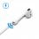 Unotec Banda Antipérdida para Airpods Blanco