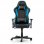 DXRacer F-Series Silla Gaming Negro/Azul