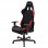 Chaise de jeu DXRacer OH/FD01/NR noir/rouge