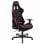 Chaise de jeu DXRacer OH/FD01/NR noir/rouge