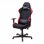 Chaise de jeu DXRacer OH/FD01/NR noir/rouge