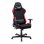 Chaise de jeu DXRacer OH/FD01/NR noir/rouge