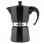 Orbegozo KFN 610 Cafetera Italiana de Aluminio para 6 Tazas Negro