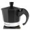 Orbegozo KFN 610 Cafetera Italiana de Aluminio para 6 Tazas Negro