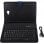 SilverHT Bookcase Wave Funda con Teclado Bluetooth Azul para Samsung Tab A 10.1" 2016