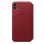 Custodia Folio in pelle rossa Apple per iPhone XS Max