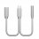 Unotec Cabo Adaptador USB-C para USB-C/Audio Jack 20cm Branco