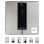 ProfiCare PW 3008 Báscula de Baño Bluetooth con Análisis Corporal Acero Inoxidable