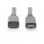 Digitus Cable Alargador USB-C a USB-C 0.7m Negro