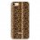 BeCool Animal Print Funda Gel Serpiente Marrón para iPhone 7 - 8