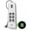 Multiprise Belkin BSV604VF2M 6 Prises + 2 USB avec Protection