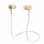 Unotec Nueboo Auriculares Bluetooth Blanco/Dorado