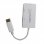 Circa circa C37 Adattatore da DisplayPort a HDMI/DVI/VGA Bianco