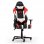 DXRacer R-Series OH/RZ208/NRW Silla Gaming Negra/Roja/Blanca