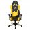 DXRacer R-Series OH/RE21/NY/NAVI Silla Gaming Negro/Amarillo