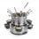 Princess Fondue Set Familiar 1.2L 800W Acero Inoxidable