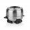 Princess 172700 Steel Deluxe Fondue 2L 800W Acero Inoxidable