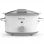 Crock-Pot CSC038X DuraCeramic Olla de Cocción Lenta 4.5L Blanca