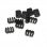 BHCustoms Cabo Comb Aberto 8 Slots 4mm Preto