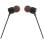 Auriculares JBL T110 com fio Jack 3.5 mm Uso diário Microfone preto
