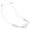 Auriculares JBL T110 com fio Jack 3.5mm Intra-auriculares Uso diário Microfone integrado Branco
