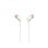 Auriculares JBL T110 com fio Jack 3.5mm Intra-auriculares Uso diário Microfone integrado Branco