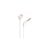 Auriculares JBL T110 com fio Jack 3.5mm Intra-auriculares Uso diário Microfone integrado Branco